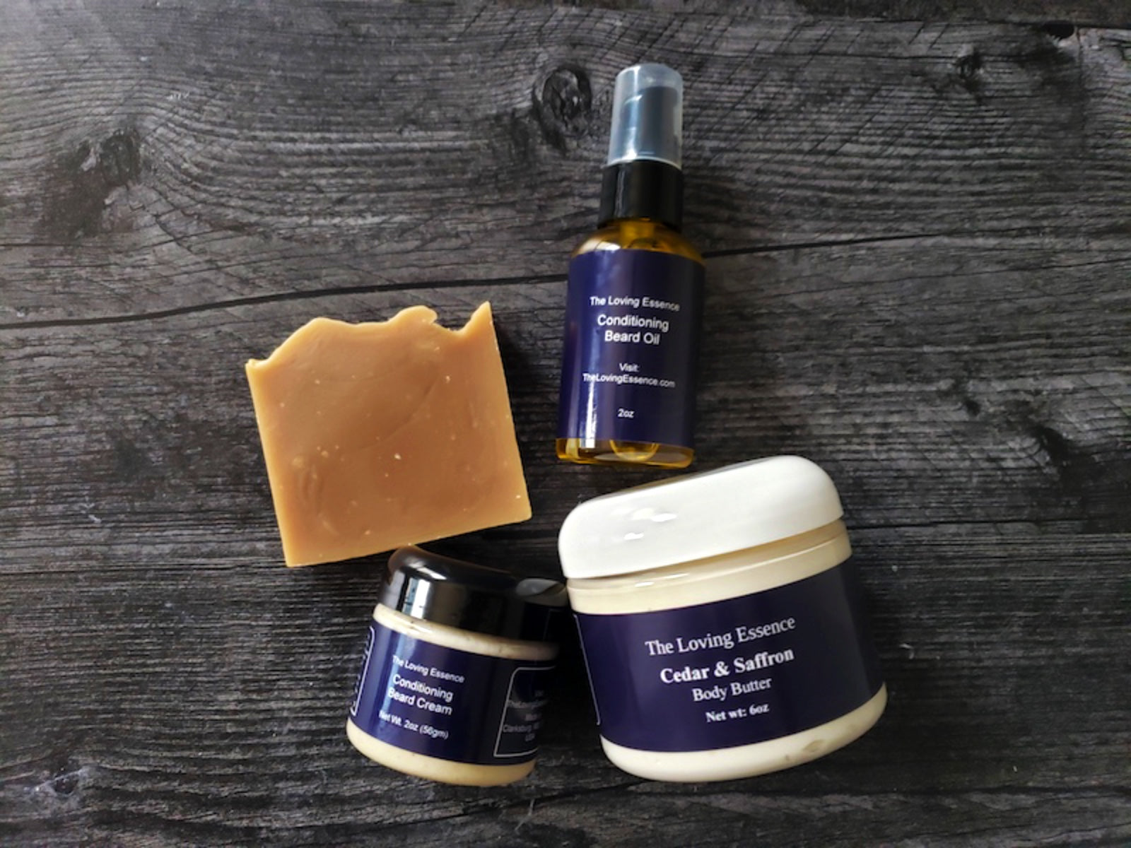 Men's Collection: Cedar & Saffron Set